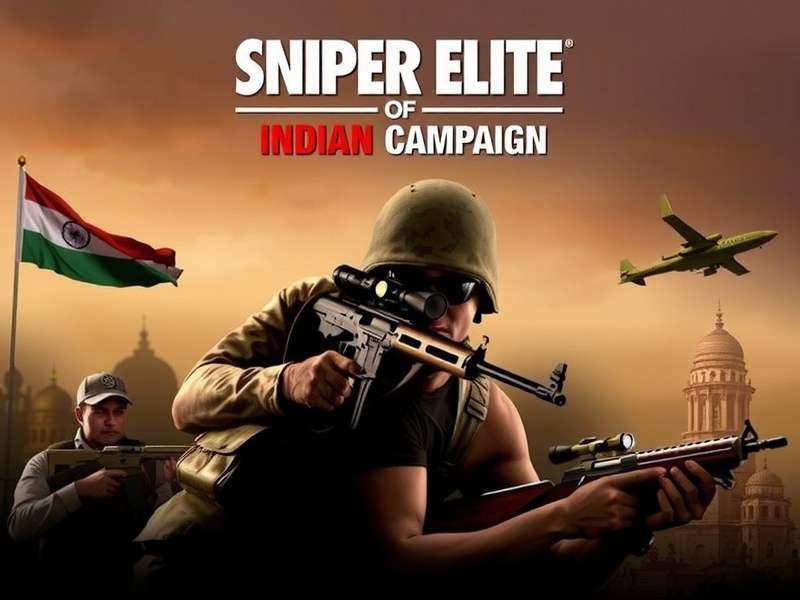 Sniper Elite Indian Campaign Game Cover